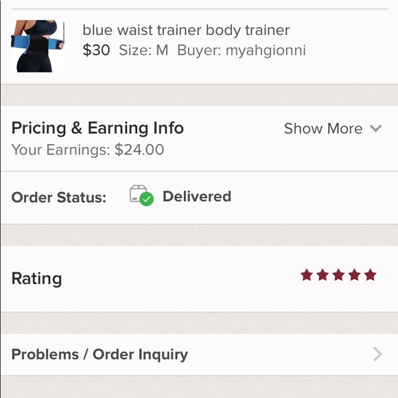 Pink waist trainer body trainer belt - Picture 6 of 6